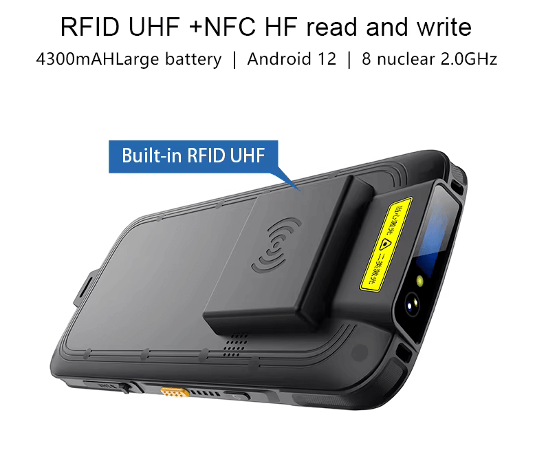 Leeshion factory Near-filed RFID Handheld Mobile Computer LS-H710 with Impinj E710