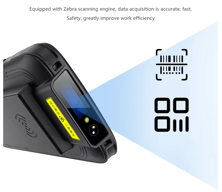 Leeshion factory Near-filed RFID Handheld Mobile Computer LS-H710 with Impinj E710