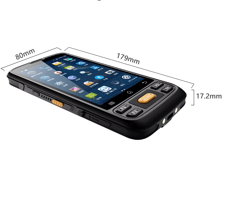 Leeshion factory Near-filed RFID Handheld Mobile Computer LS-H710 with Impinj E710