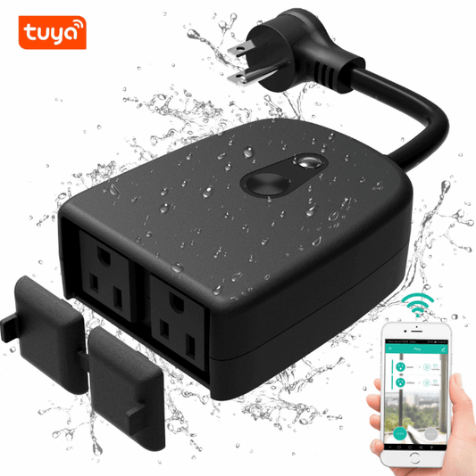WIFI Smart Plug Outdoor Dimmer US Standard Outlet 2