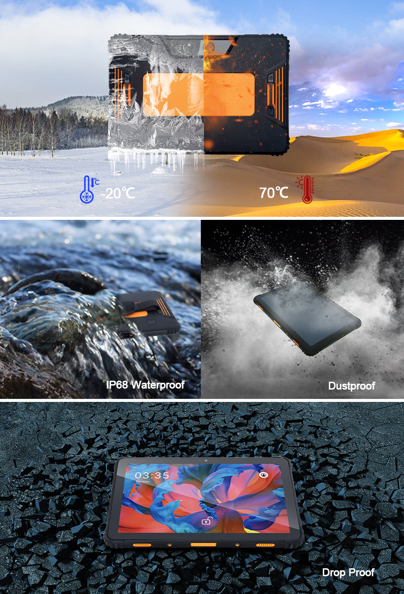 10-inch Industrial 5G Rugged Tablets LS-KP12