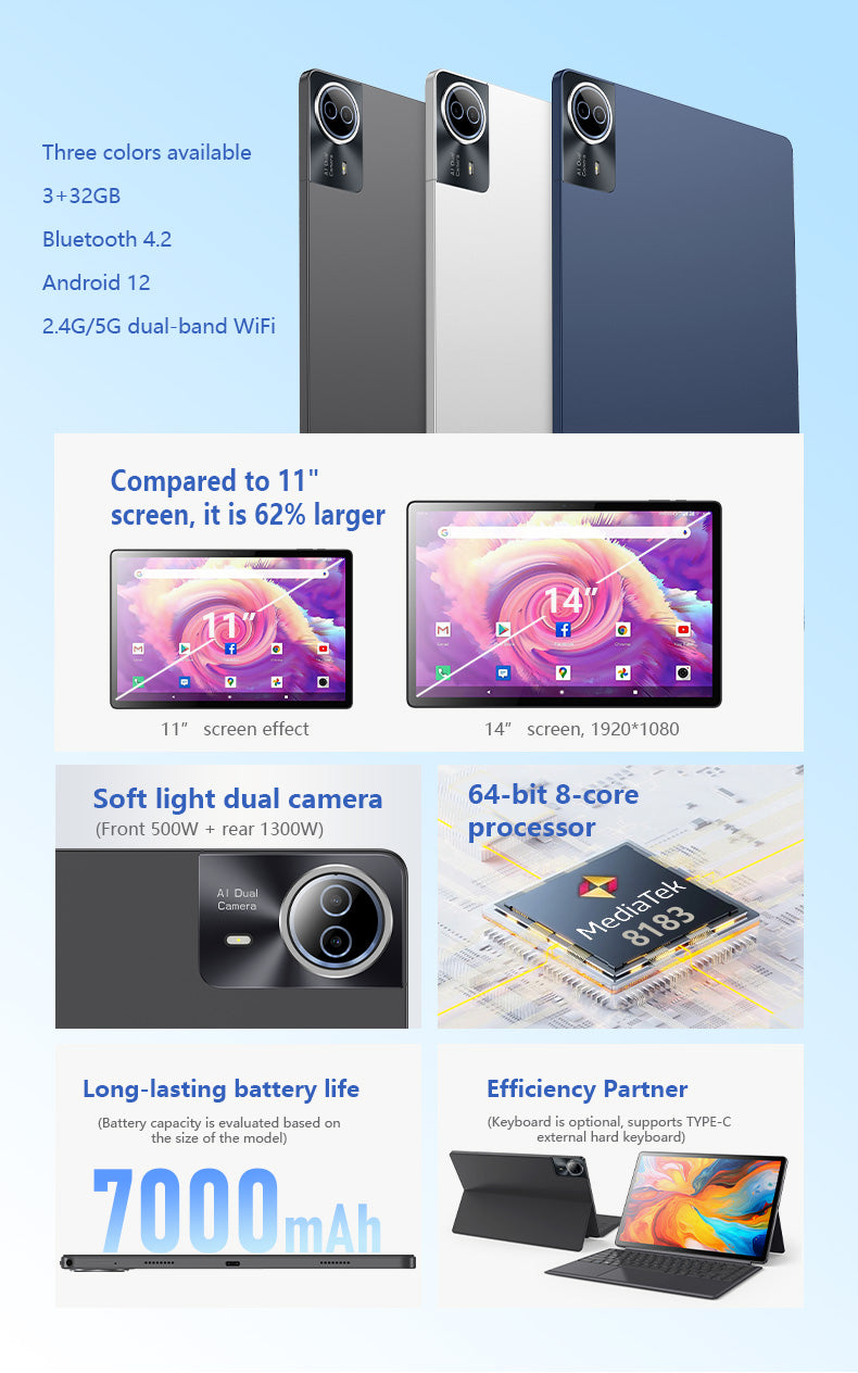 14 inch WIFI Tablets X14WF