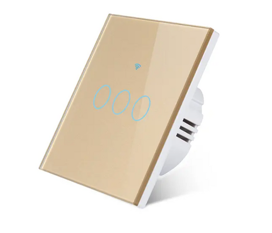 Smart Switch B2B OEM/ODM Factory – Wi-Fi/Zigbee UK Standard 3-Gang | Leeshion