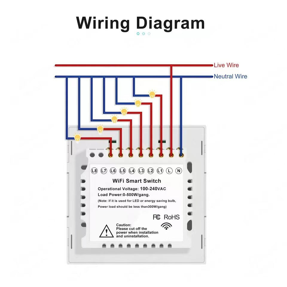 Zigbee Tuya Smart Switch Wholesale Brazilian Standard