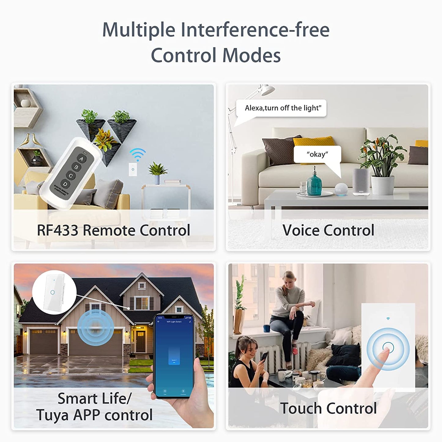WiFi Smart Light Switch US standard
