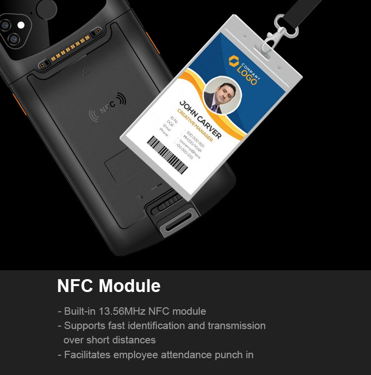 Management and Logistics Handheld Terminal 4G with barcode scanner KP18