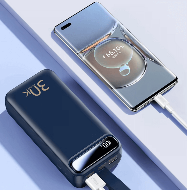22.5W Fast Charging Power Bank 30000Mah LS-FC3