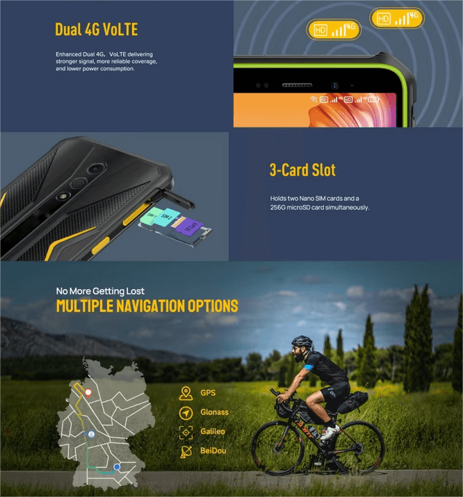 Enterprise-Grade Rugged Android Smartphone X12 PRO