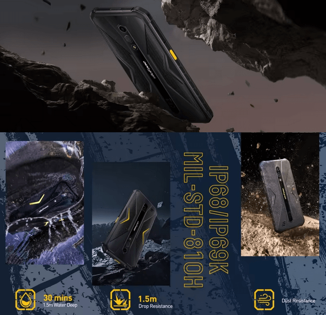 Enterprise-Grade Rugged Android Smartphone X12 PRO