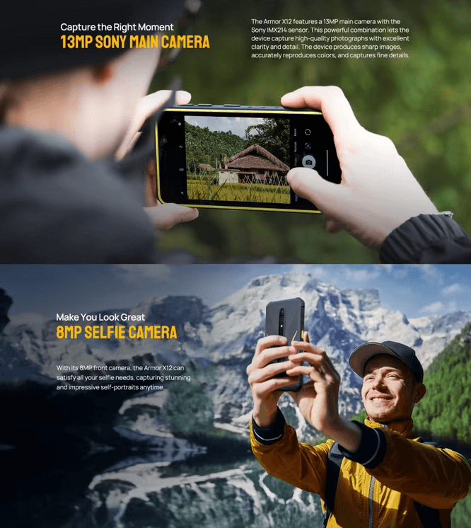 Enterprise-Grade Rugged Android Smartphone X12 PRO