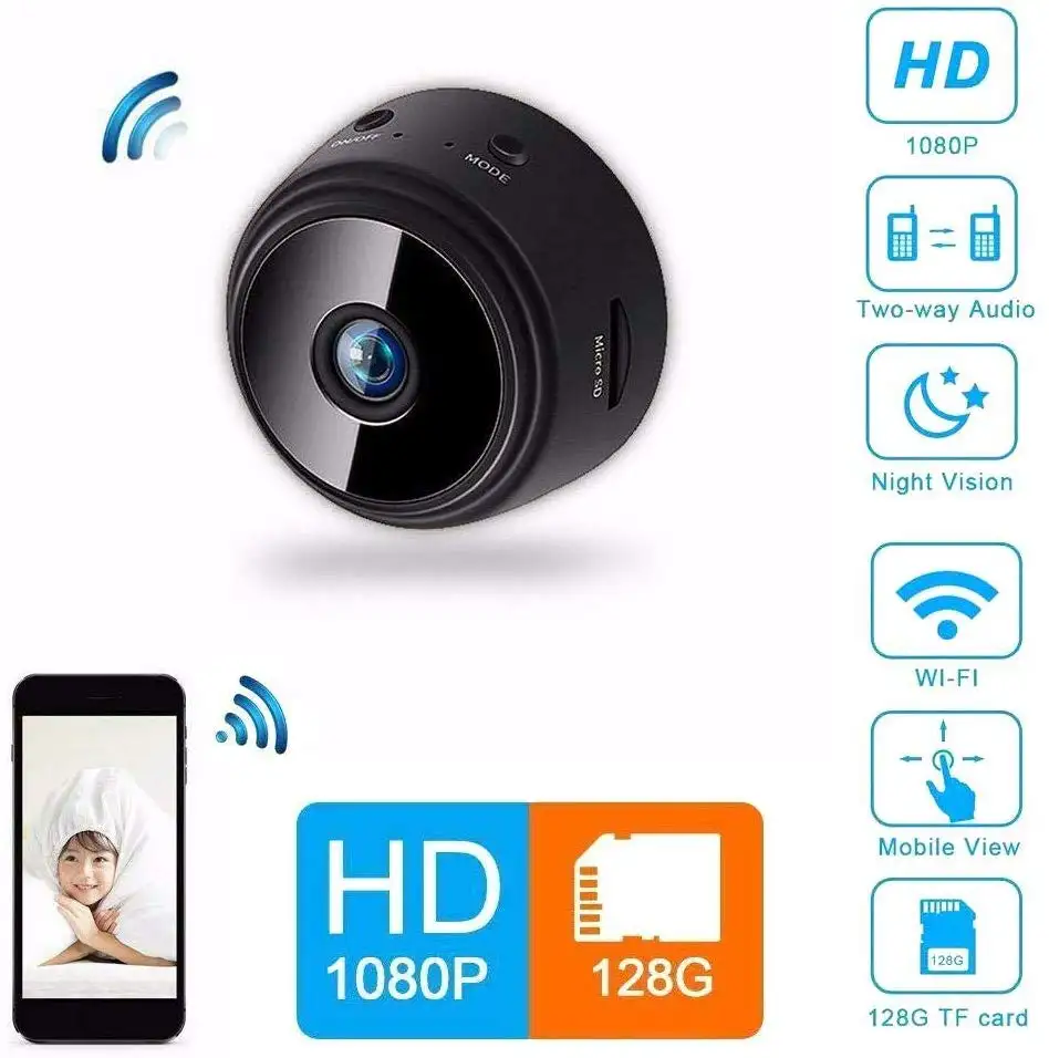 Mini Wireless WiFi Camera LS-A9