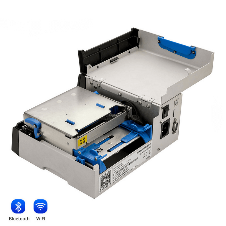 120mm Industrial Thermal Label Printer Support QR Code Printing Label Sticker LS-2084A