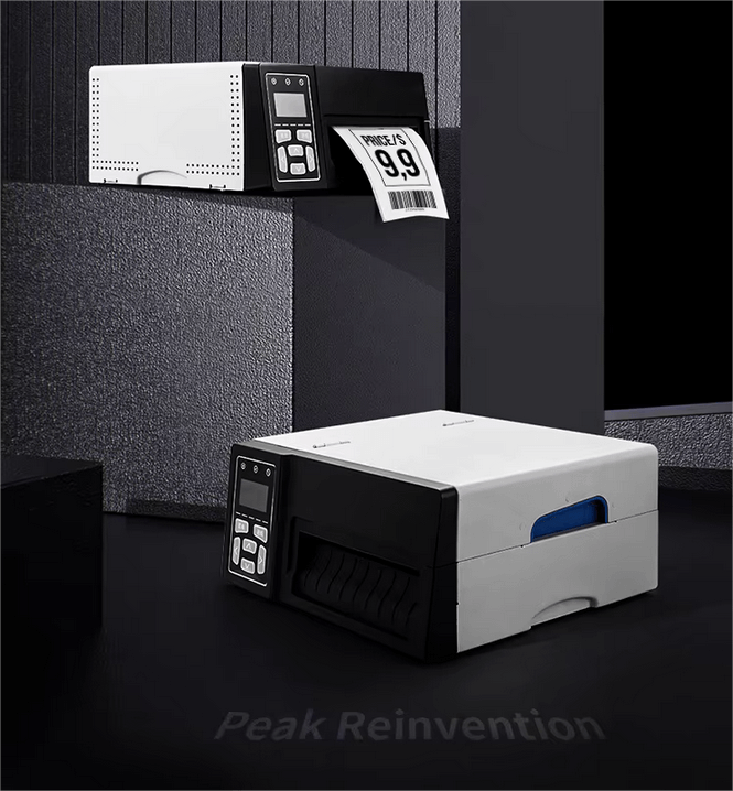 120mm Industrial Thermal Label Printer Support QR Code Printing Label Sticker LS-2084A