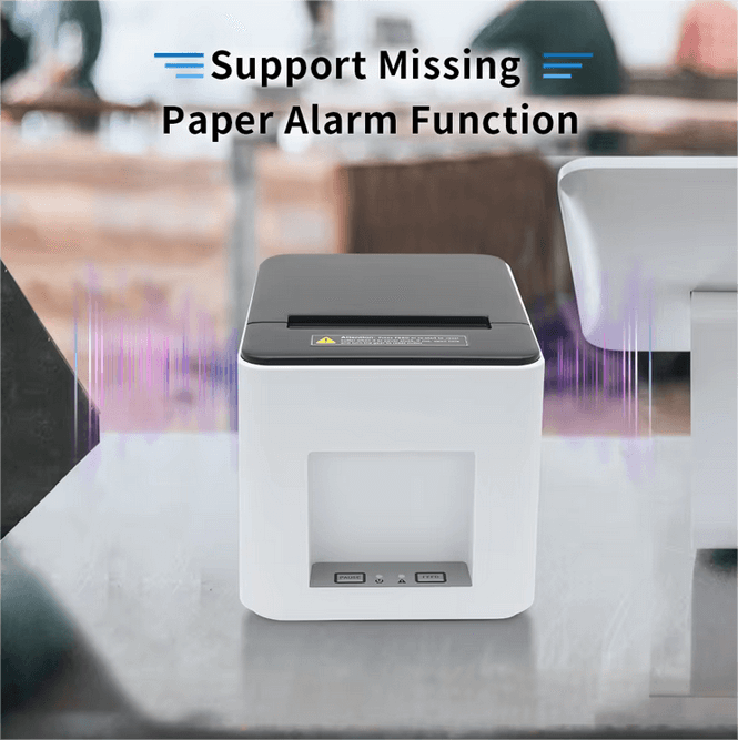 80mm Max Label Printer Paper Roll Bluetooth Label Printer LS-Q361U