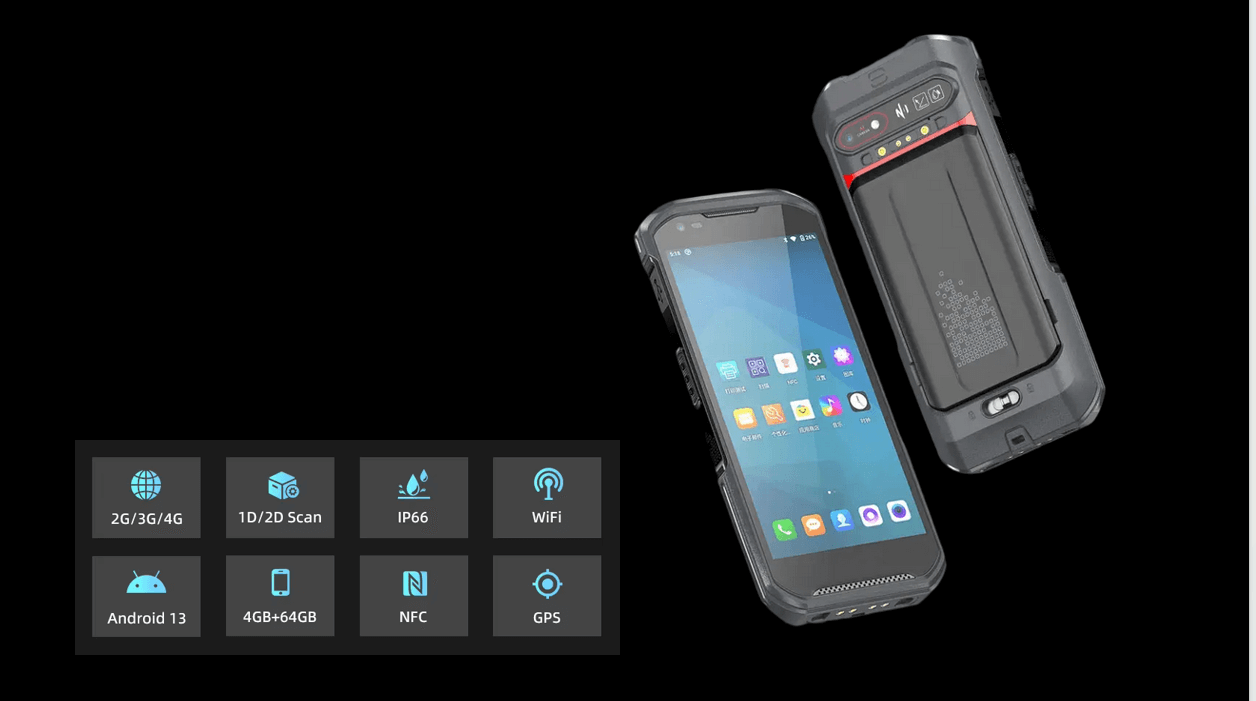 Leeshion industry Mobile computer LS-F505 with 6GB+64GB storage