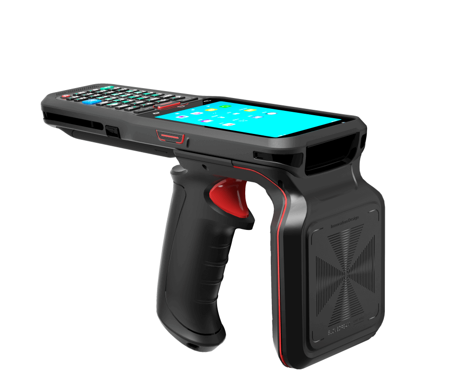 Red Handheld Code Reader Handheld RFID Readers Wholesale | Bulk UHF Reader Supplier – Leeshion