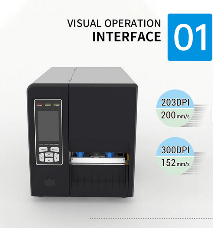 120mm Industry Thermal Transfer Printer Label Printer LS-3064GA
