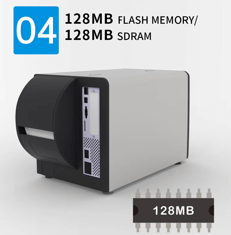 120mm Industry Thermal Transfer Printer Label Printer LS-3064GA