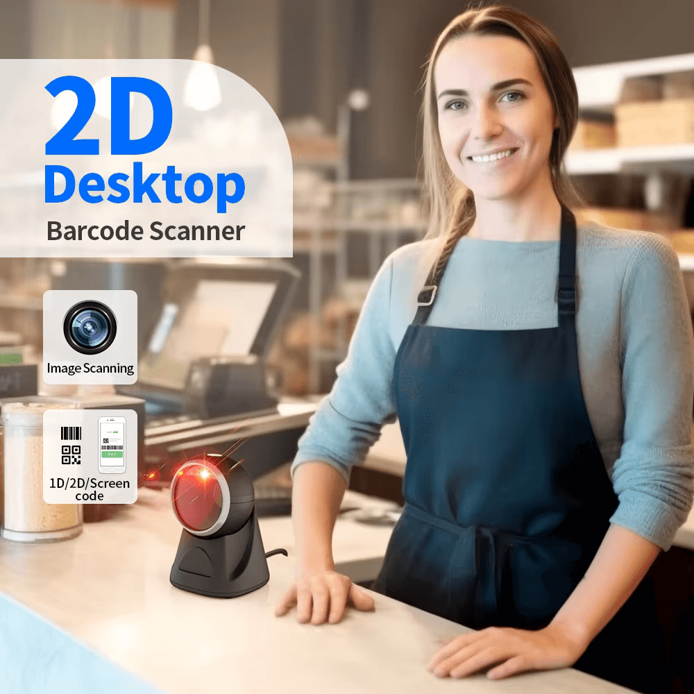 Desktop QR Code Scanner LS-D8801