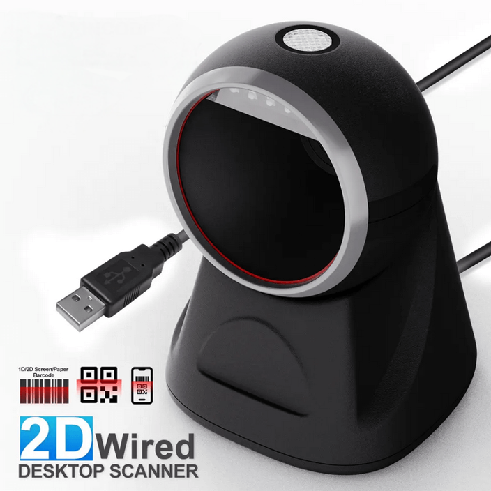 Computer Qr Code Scanner Desktop QR Code Scanner LS-X048 – Leeshion