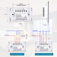 Tuya WiFi Smart Switch (US 110V) | Wholesale ODM Service| US standard 3-Gang