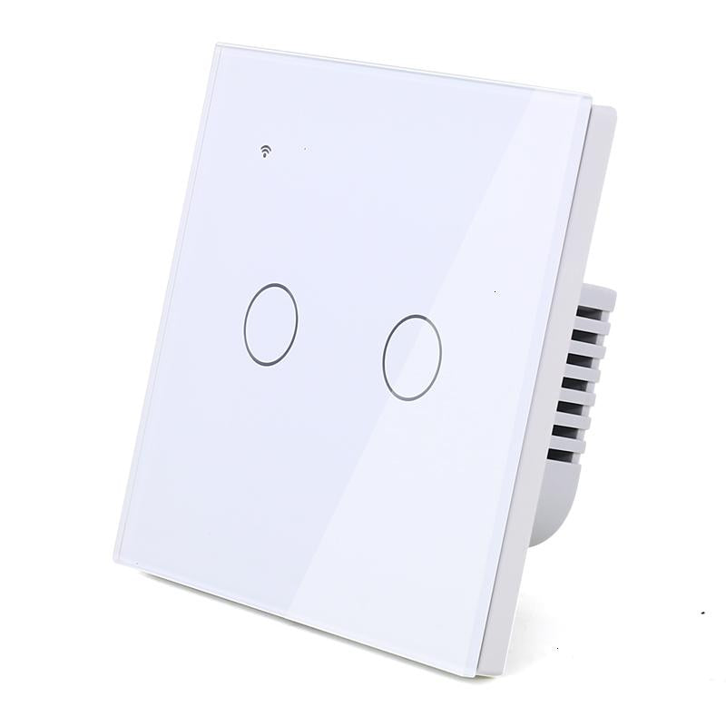 WiFi RF433 Smart Switch Tuya Remote Control Single Fire Work with Alexa--EU Standard