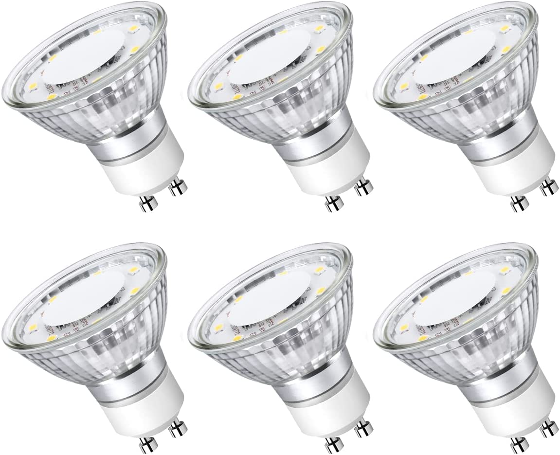 GU10 LED Light Bulbs 6 Pack