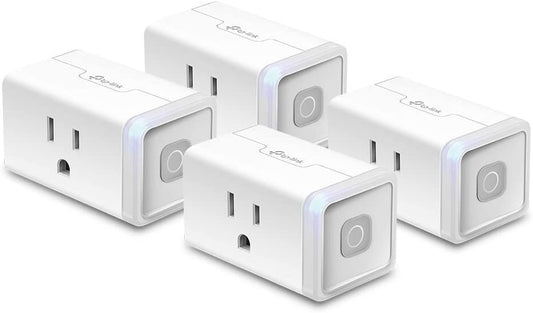 Smart Plug HS103P4, 4-Pack, White